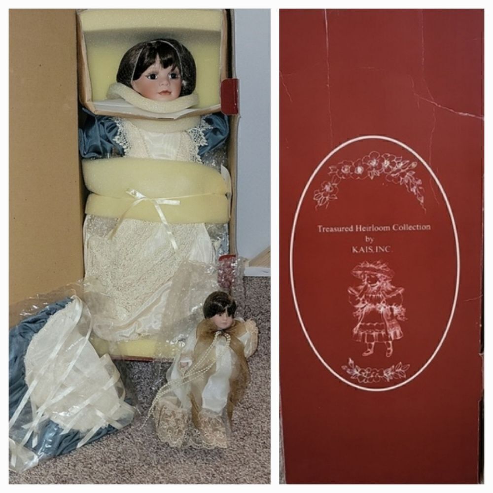 CATHERINE & GRACE MOTHERS DAY JANIS BERARD KAIS PORCELAIN FRENCH VICTORIAN DOLL